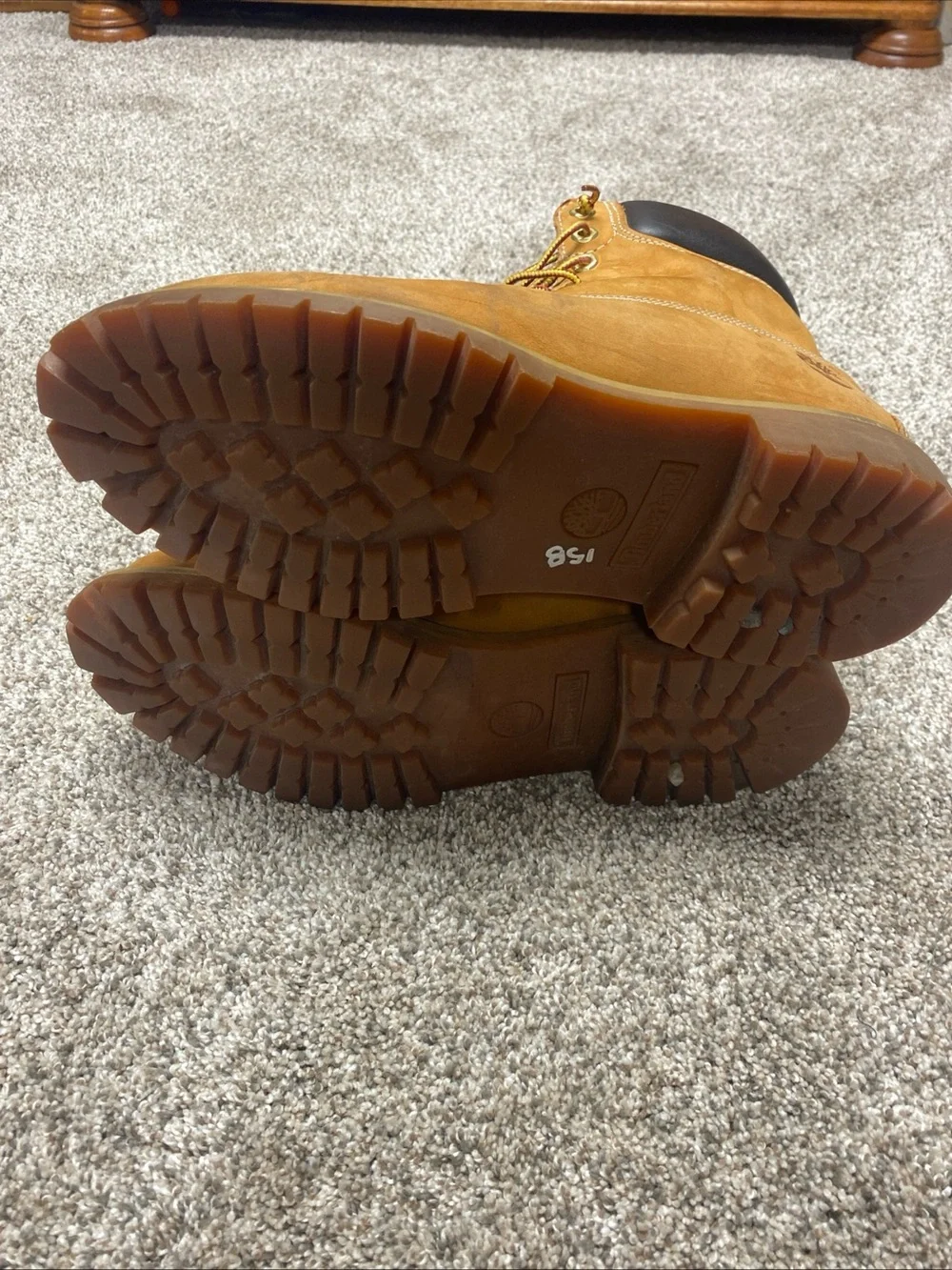 Timberland Men's Classic 6-Inch Wheat Work Boots 10061 size 11.5
